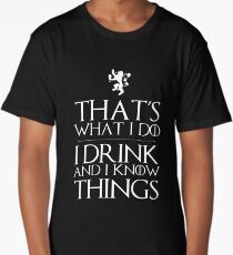 I know things Long T-Shirt
