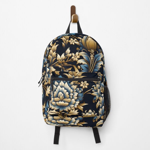 Item preview, Thai flower pattern fabric designed and sold by Romartel.