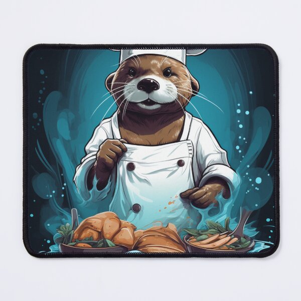 Item preview, An otter chef designed and sold by schamsyy.
