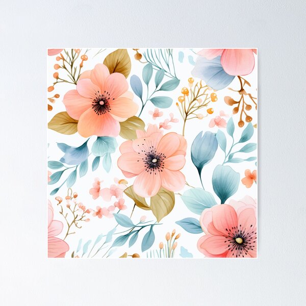 Item preview, Bohemian Charm Florals Whimsical Blossoms Delight designed and sold by pavenavach.