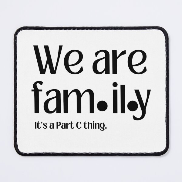 Item preview, Part C Family designed and sold by Jennifer Adu.