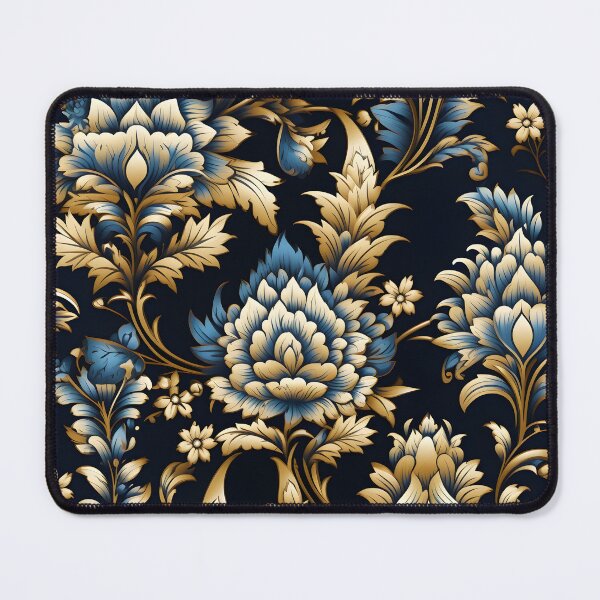 Item preview, Thai flower pattern fabric designed and sold by Romartel.