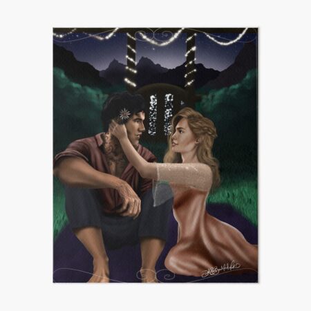 Elain & Azriel Art Board Print