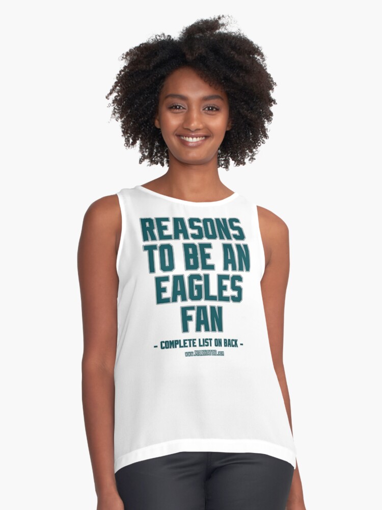 Funny Philadelphia Eagles Suck' Sleeveless Top for Sale by maxhater