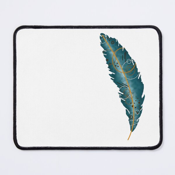 Item preview, Blue feather designed and sold by NicoleFehrArt.