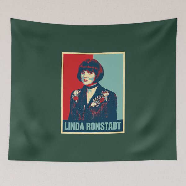 Item preview, Retro Hope Style Linda Ronstadt  designed and sold by AtticusTessier.