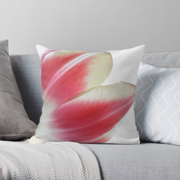 Leuchtende Tulpe Dekokissen