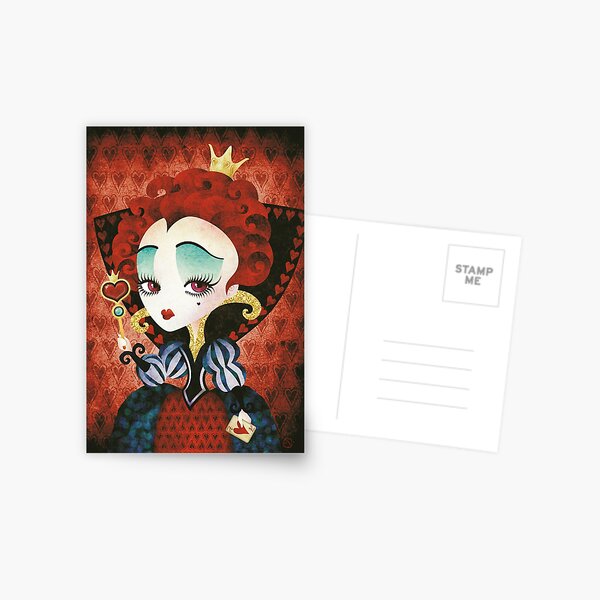 Queen of Hearts Postcard