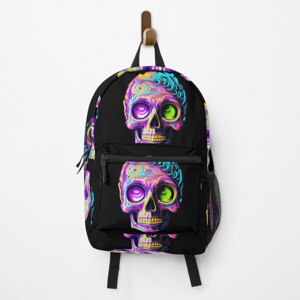Item preview, A.I Generated Psychedelic Moon Skull designed and sold by GleamingGiant.