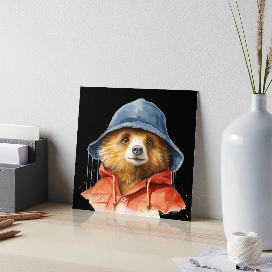 Paddington Bear Watercolour Illustration  Art Board Print for Sale by  Christopher Slater