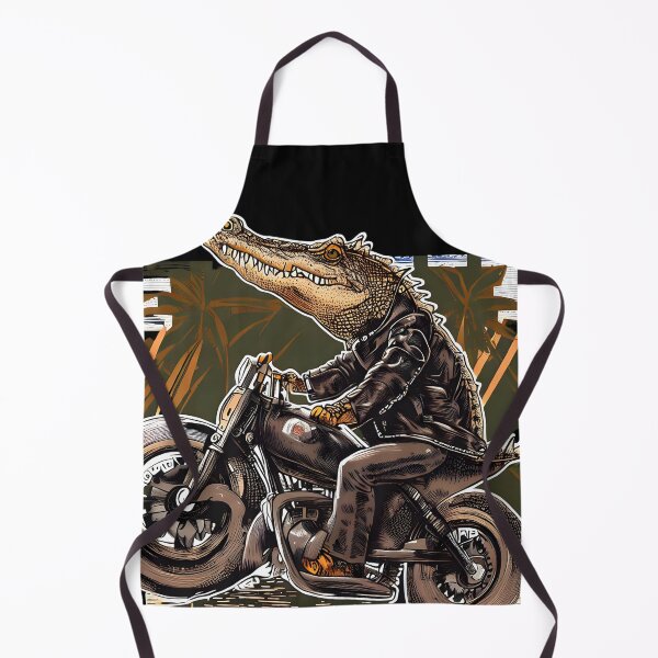 Item preview, Alligator Riding a Bike designed and sold by Zenzy Customs.