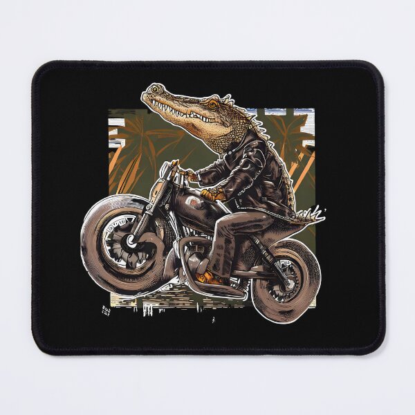 Item preview, Alligator Riding a Bike designed and sold by Zenzy Customs.