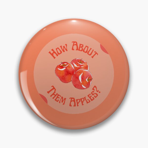 Item preview, How About Them Apples Sticker designed and sold by soadventure.