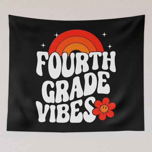 Item preview, Fourth Grade Vibes 4th Grade Team Groovy 1st Day of School T-shirt designed and sold by KGN  CREATIVITY.
