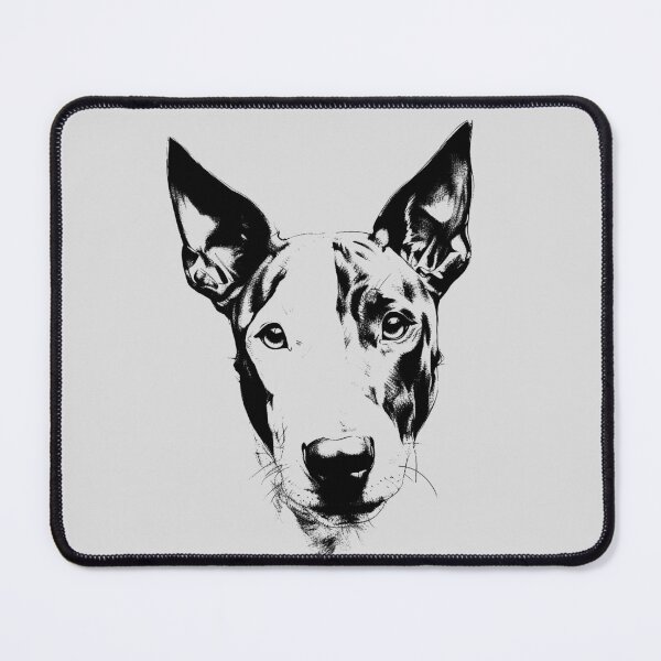 Item preview, Bull Terrier T-shirt Art Sticker designed and sold by allthis.