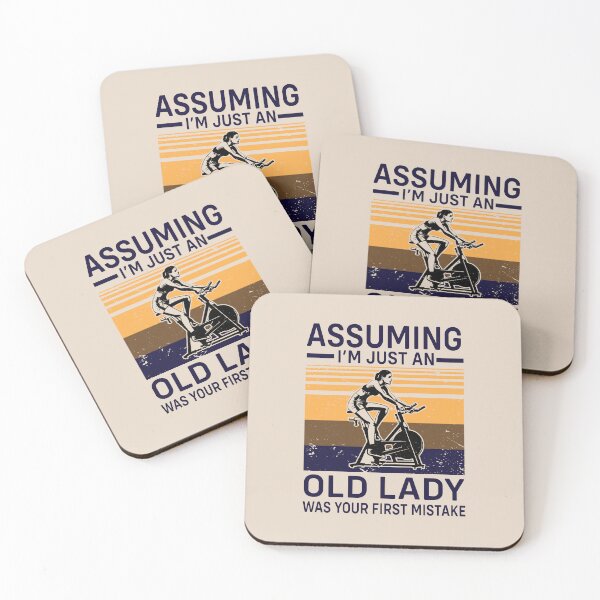 Item preview, ASSUMING OLD LADY WAS YOUR FIRST MISTAKE  designed and sold by Billy Wong.