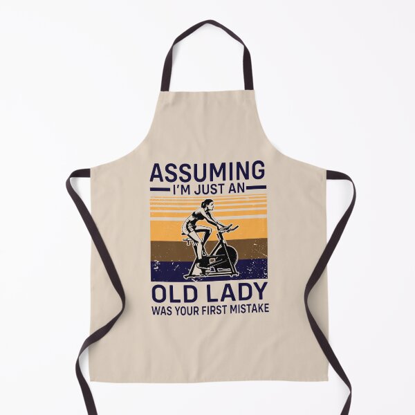 Item preview, ASSUMING OLD LADY WAS YOUR FIRST MISTAKE designed and sold by Billy Wong.