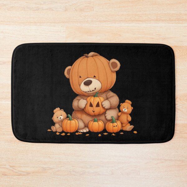 Item preview, Cute Halloween Bear - A.I. Fail  designed and sold by SilverFoxxShop.