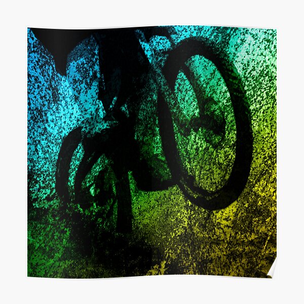 Mountain Bike Dirt Poster