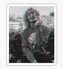 Lil Pump Glitch Sticker