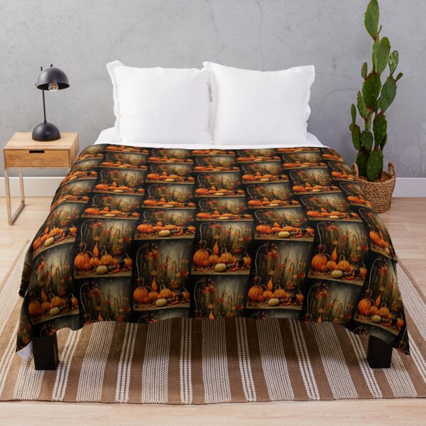 Item preview, Artsy Autumn pumpkin print designed and sold by PaperieJennifer.