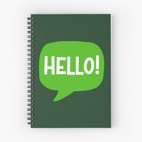 Item preview, Hello! Green Speech Bubble designed and sold by Jaima-OLoughlin.