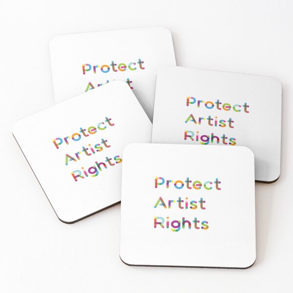 Item preview, Protect Artist Rights designed and sold by ParticleStudios.