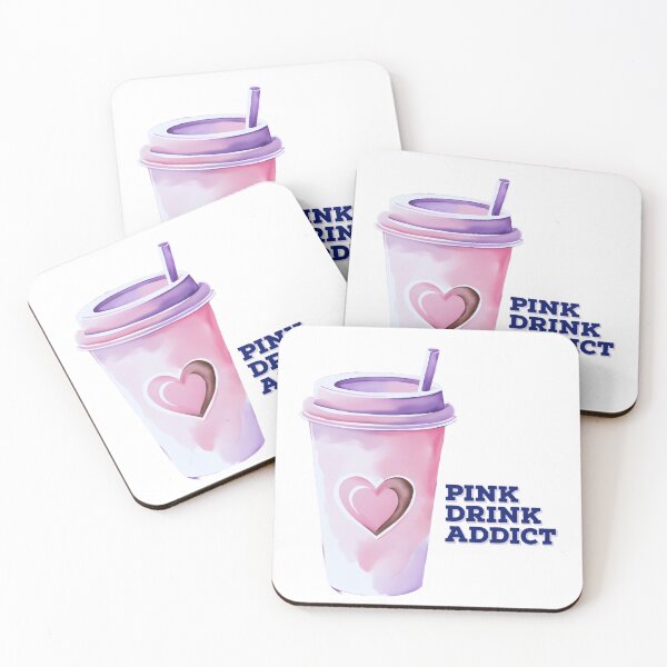 Item preview, Pink Drink Aesthetic Quote designed and sold by RichasDesigns.