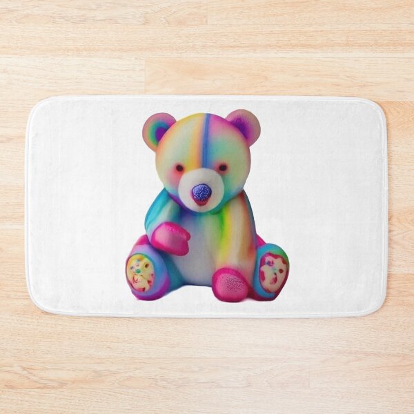 Item preview, Multicolored teddy bear designed and sold by Ben-Design-Fr.