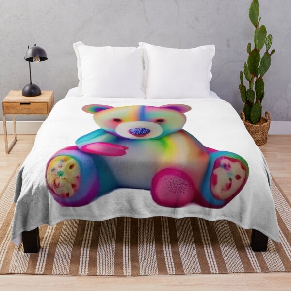 Item preview, Multicolored teddy bear designed and sold by Ben-Design-Fr.