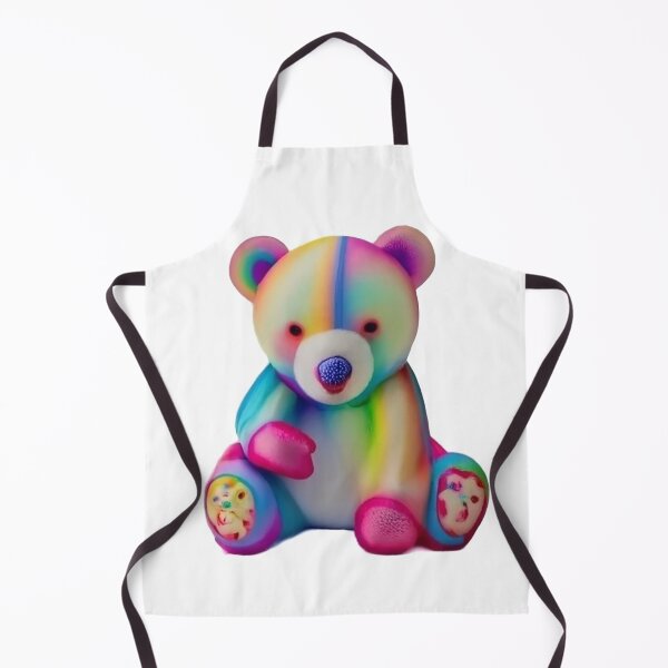 Item preview, Multicolored teddy bear designed and sold by Ben-Design-Fr.
