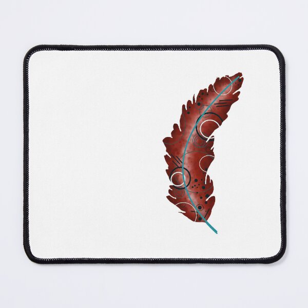 Item preview, Red feather designed and sold by NicoleFehrArt.