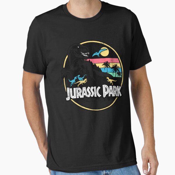 Artikel-Vorschau von Jurassic Park Retro-Porträt im Distressed-Stil, designt und verkauft von JASONFRANKLS.