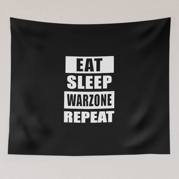 Artikelvorschau, Eat Sleep Warzone Repeat    entworfen und verkauft von IngridKlaus.
