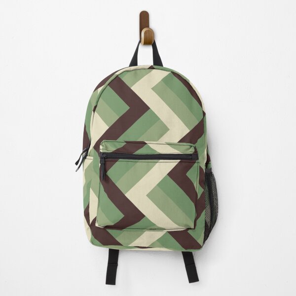 Item preview, Warm Green Tone Monochrome Chevron designed and sold by Deanmindvortex.