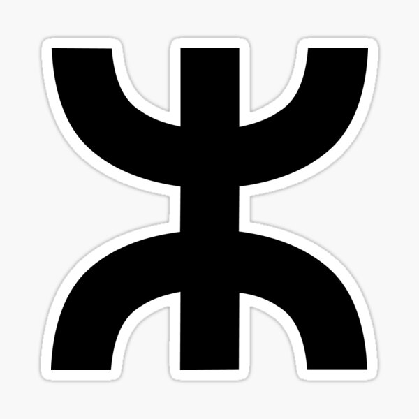Azza Amazigh Tifinagh T-shirt Sticker