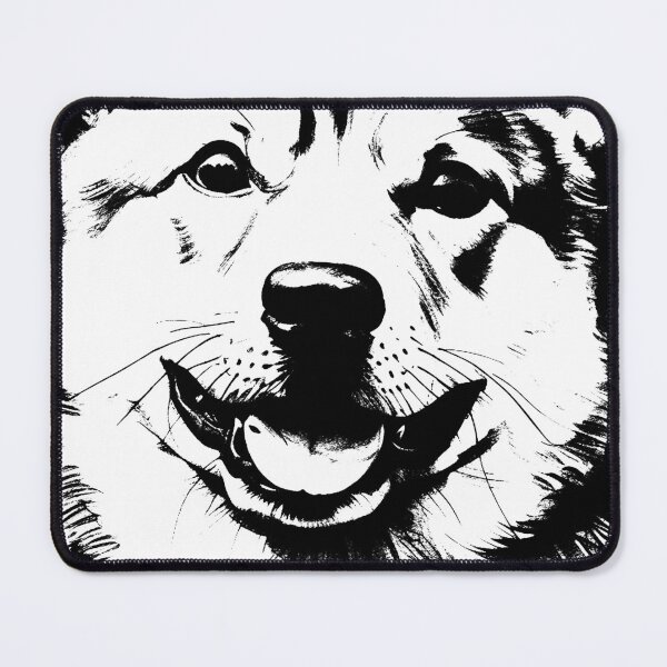 Item preview, Shiba Inu T-shirt Art Sticker designed and sold by allthis.