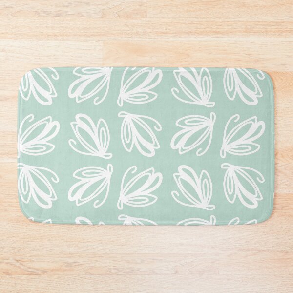 Item preview, Mindblowing minty fresh floral designed and sold by KateWiseArt.