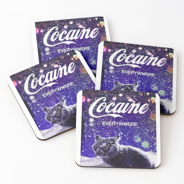 Item preview, Cocaine cat designed and sold by JaneWisoky.
