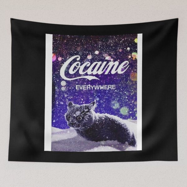 Item preview, Cocaine cat designed and sold by JaneWisoky.