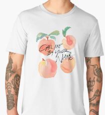 Call Me By Your Name - Peaches Men's Premium T-Shirt