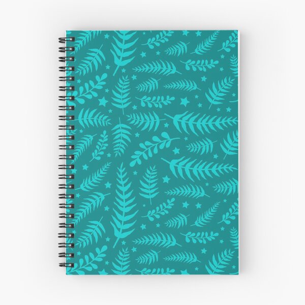 Item preview, Teal Leaf Pattern designed and sold by stareongroup.