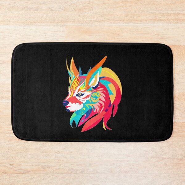 Item preview, Colorful Head Wolf. designed and sold by SuraSu.