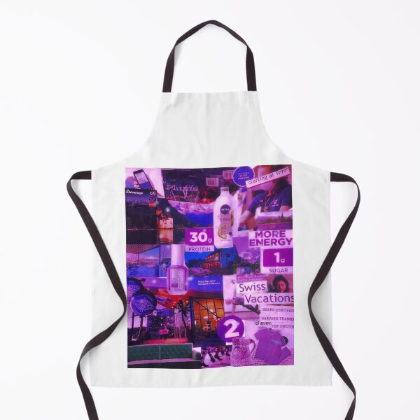 Item preview, Purple Glittering Aesthetic Collage designed and sold by CherryCatDraws.