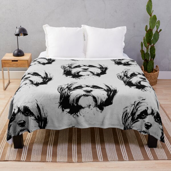 Item preview, Shih Tzu T-shirt Art Sticker designed and sold by allthis.
