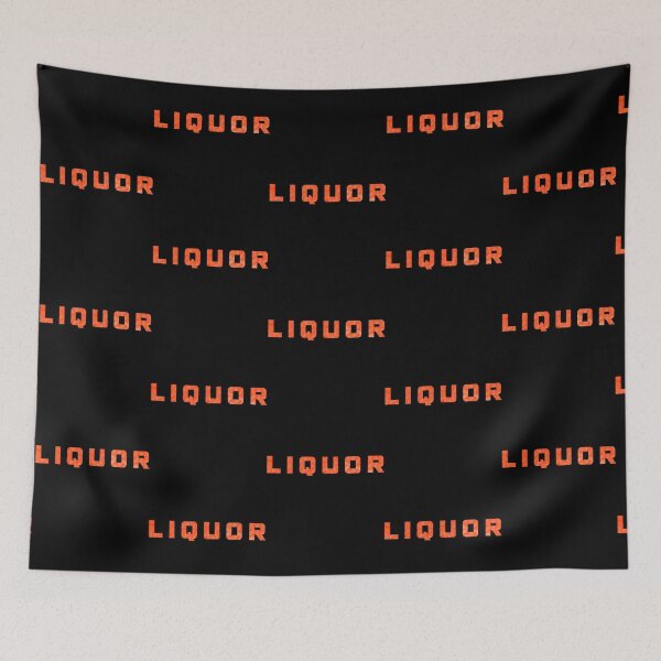 Item preview, Jpegmafia Offline Liquor Aesthetic Hip Hop Rap Black designed and sold by CharlieRoda.