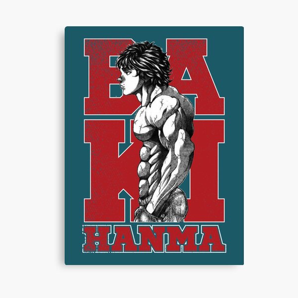 Baki Anime Canvas Art by Mounier Wanjak