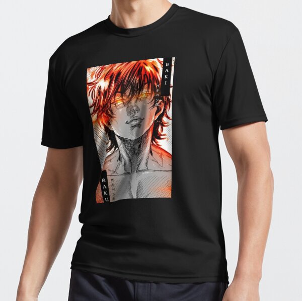 Baki the Grappler T Shirt Baki Hanma Manga Yujiro Hanma Baki Anime Shirt