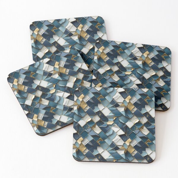 Item preview, Modern Luxe Fusion Blue | AstralAura designed and sold by Astral Aura.