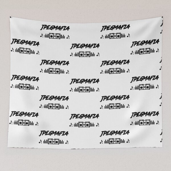 Item preview, JPEGMAFIA Tattoo - Black designed and sold by CharlieRoda.